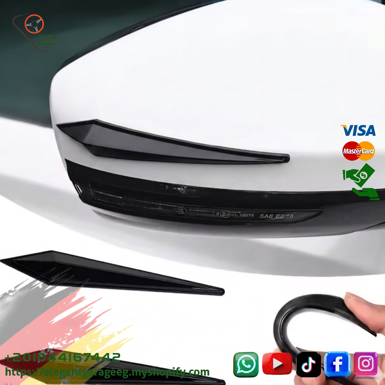 غماز اشاره LED مرايه CRUZE 15