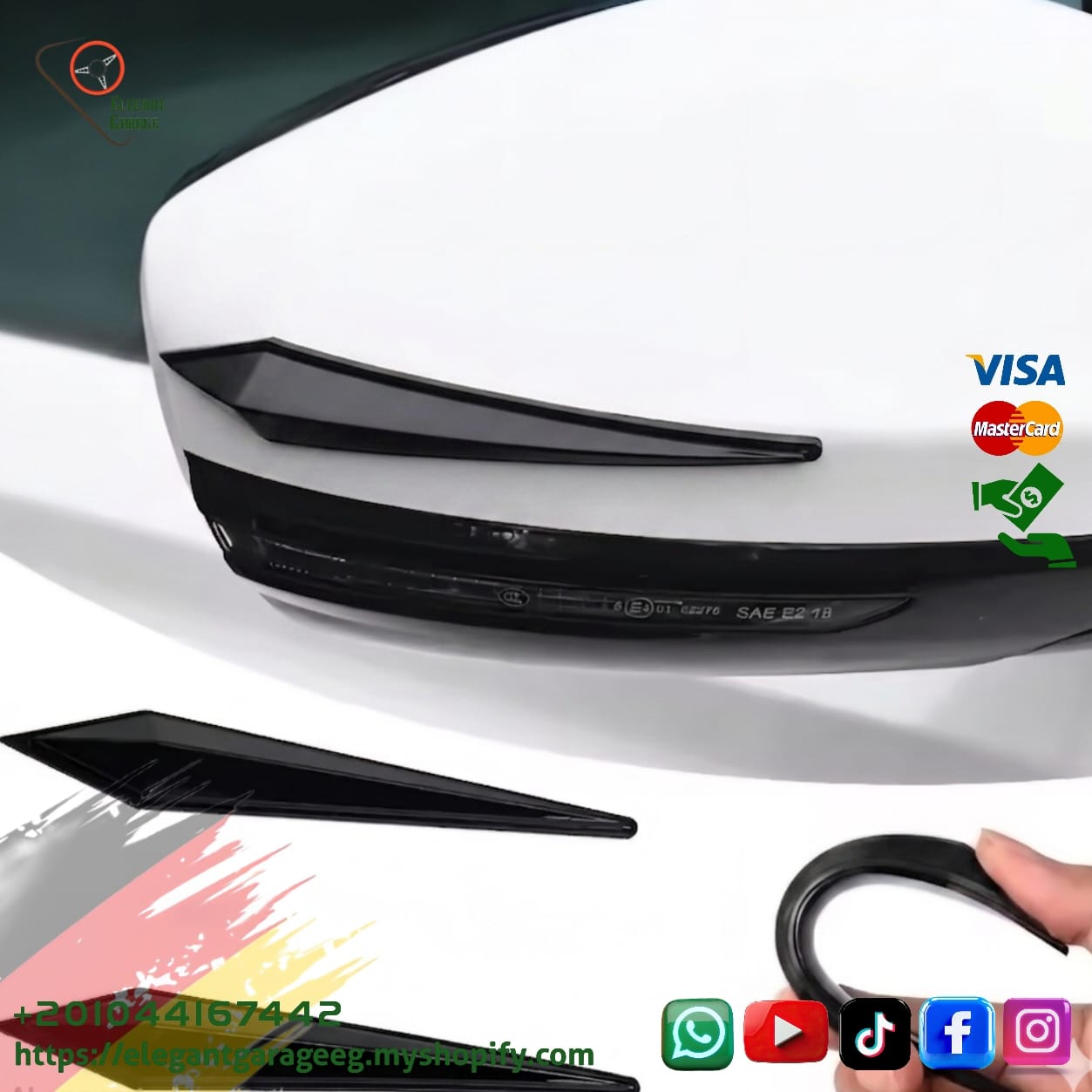 غماز اشاره LED مرايه CRUZE 15