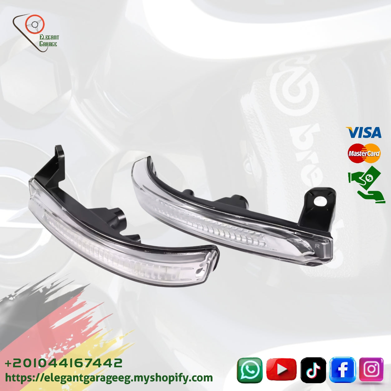 غماز اشاره LED مرايه CRUZE 15