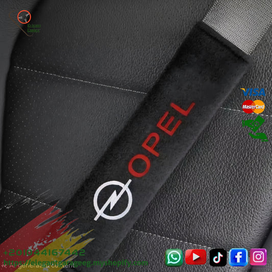 طقم حزام الامان Opel قطن تطريز كلمه opel