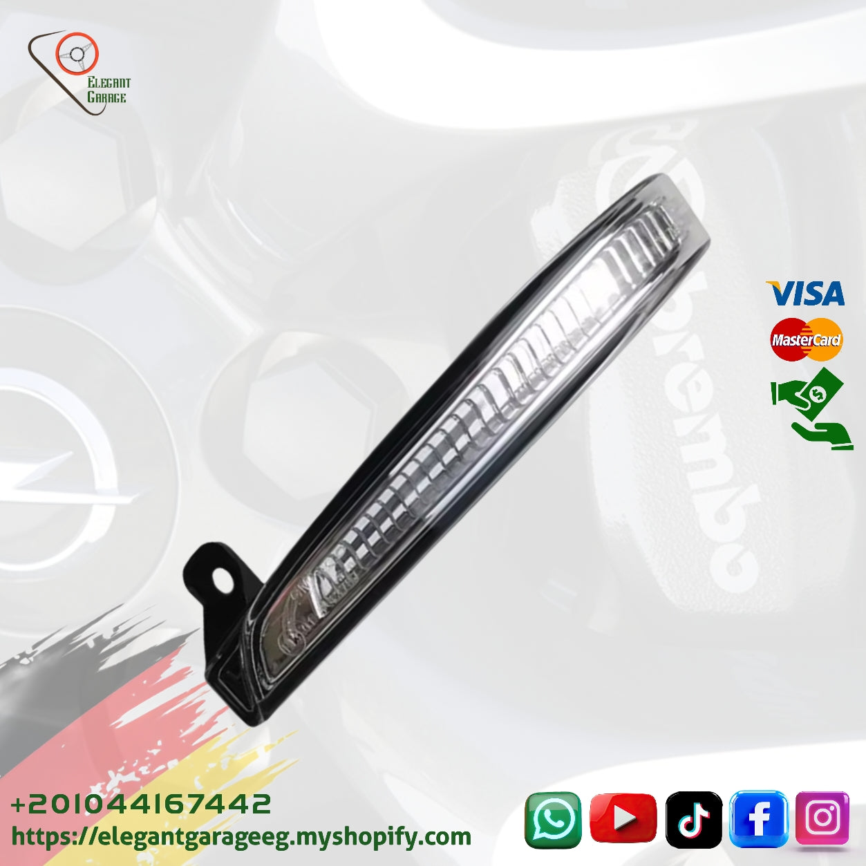 غماز اشاره LED مرايه CRUZE 15